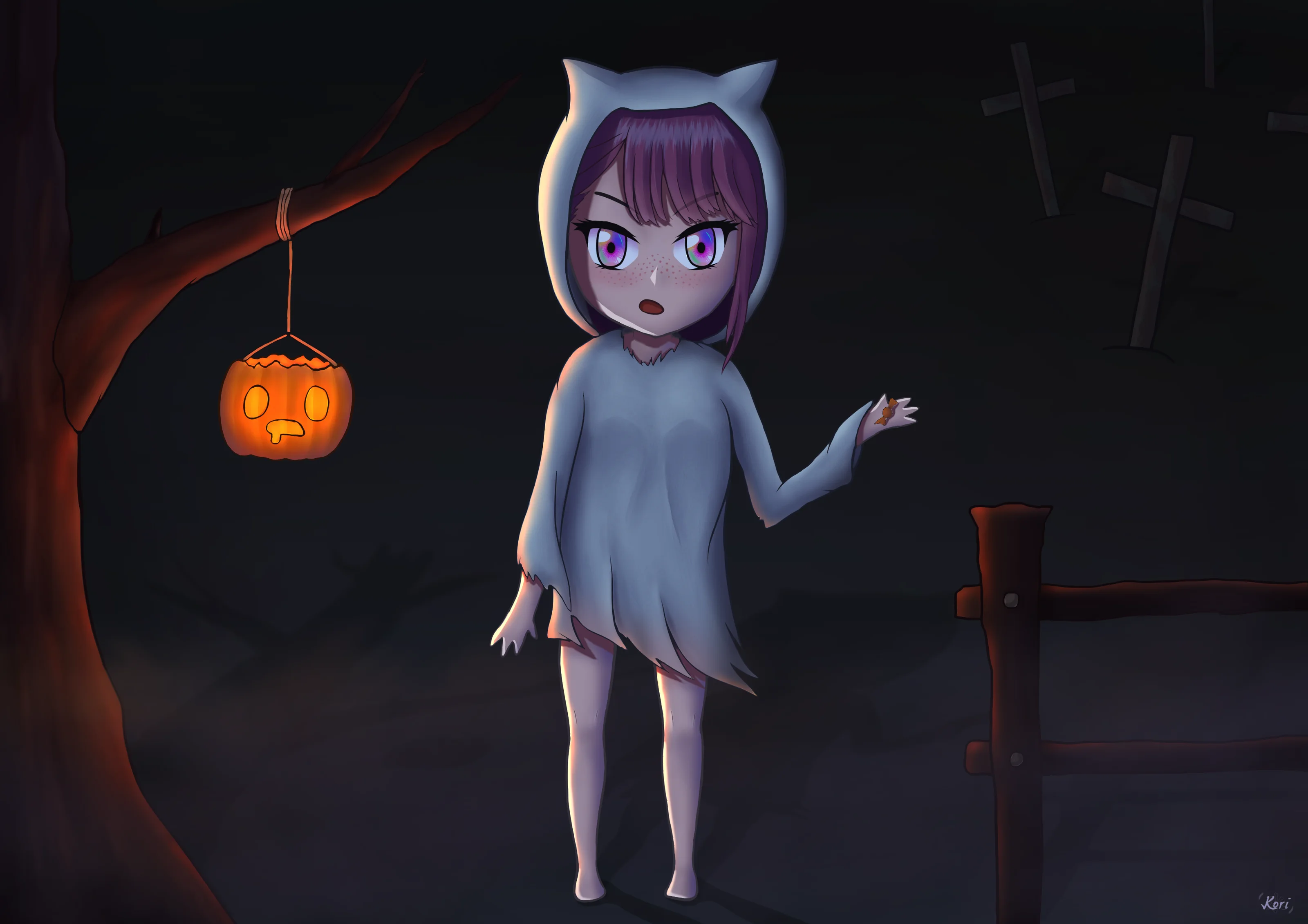 Riko chibi halloween by Kori
