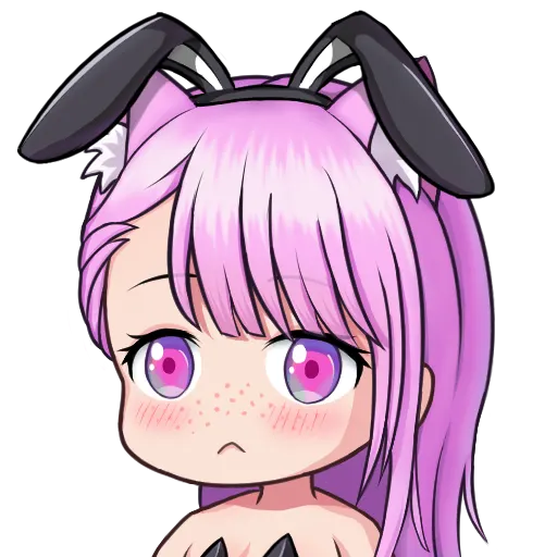 Riko ChibiBunny transparent