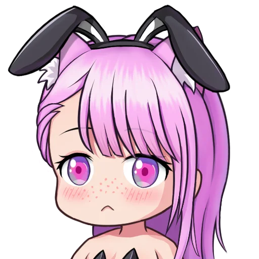 Riko ChibiBunny transparent