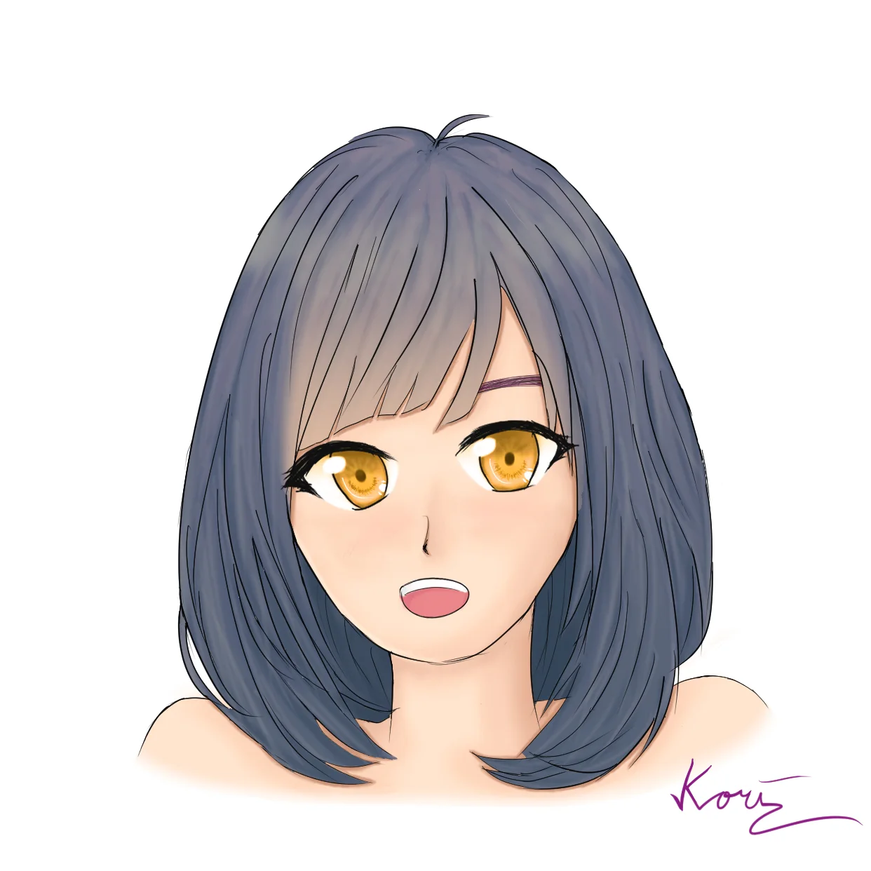 short hairB